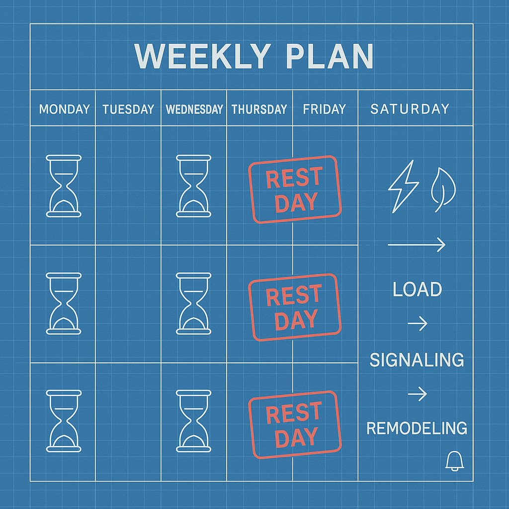 Balanced Extender Routine: Weekly Plan with Rest and Recovery