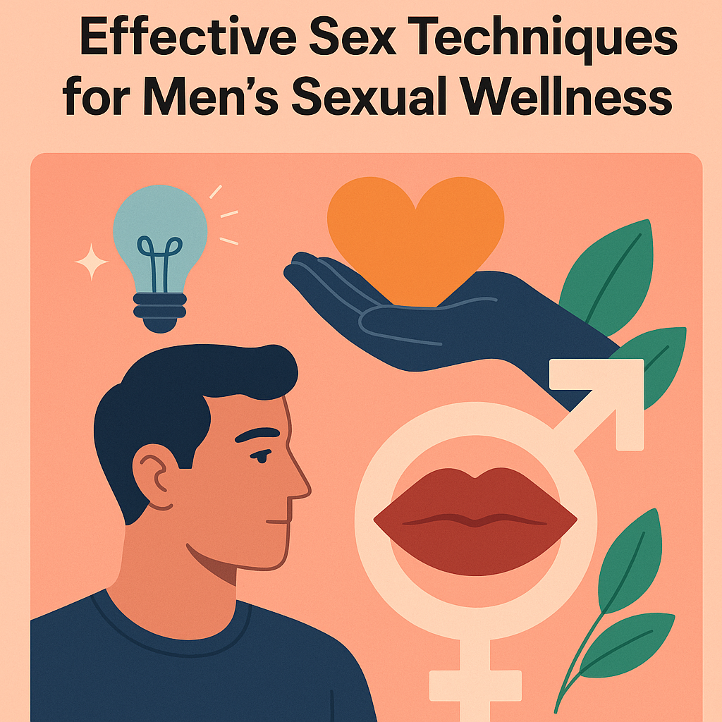 Exploring Effective Sex Techniques for Men's Sexual Wellness