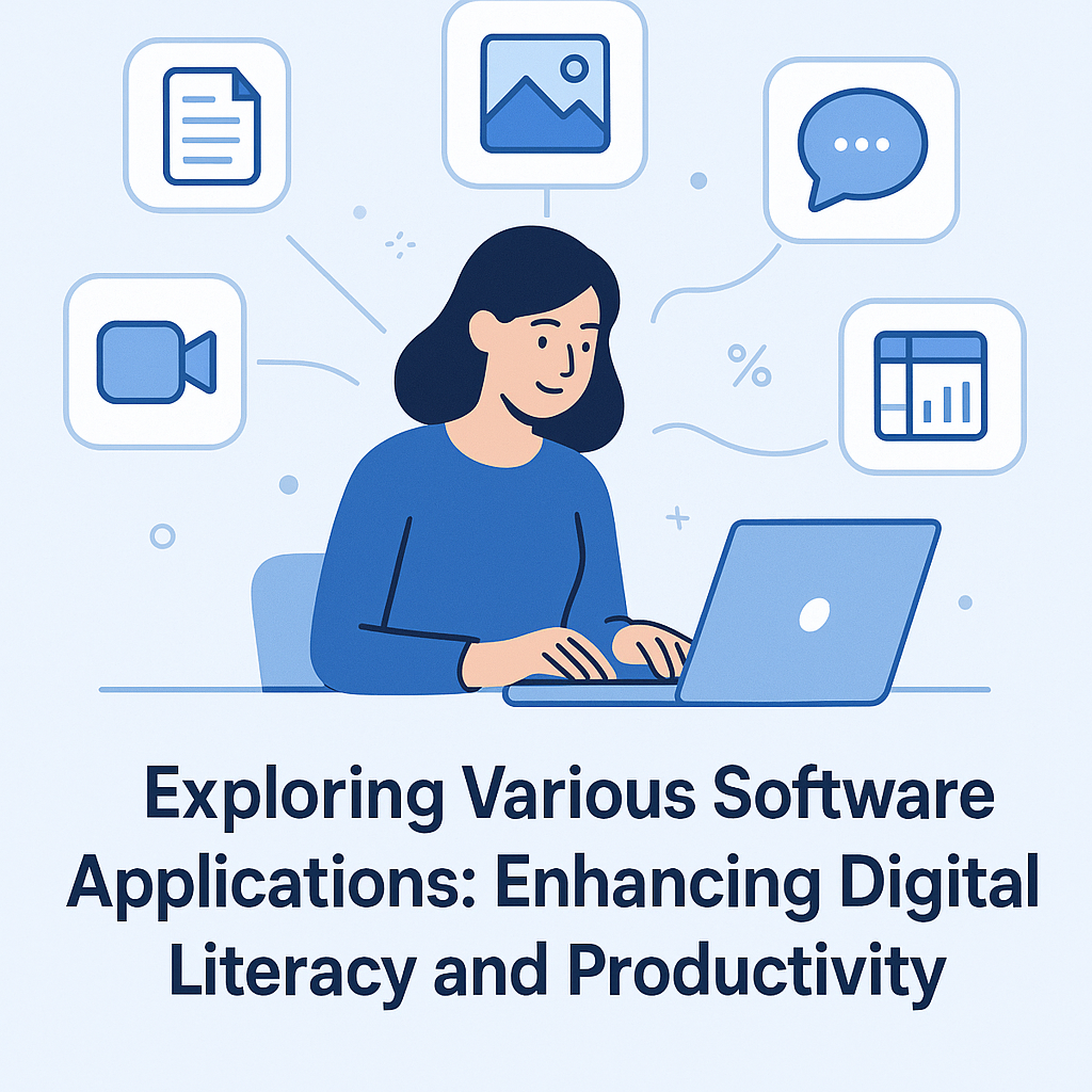 Exploring Various Software Applications: Enhancing Digital Literacy and Productivity