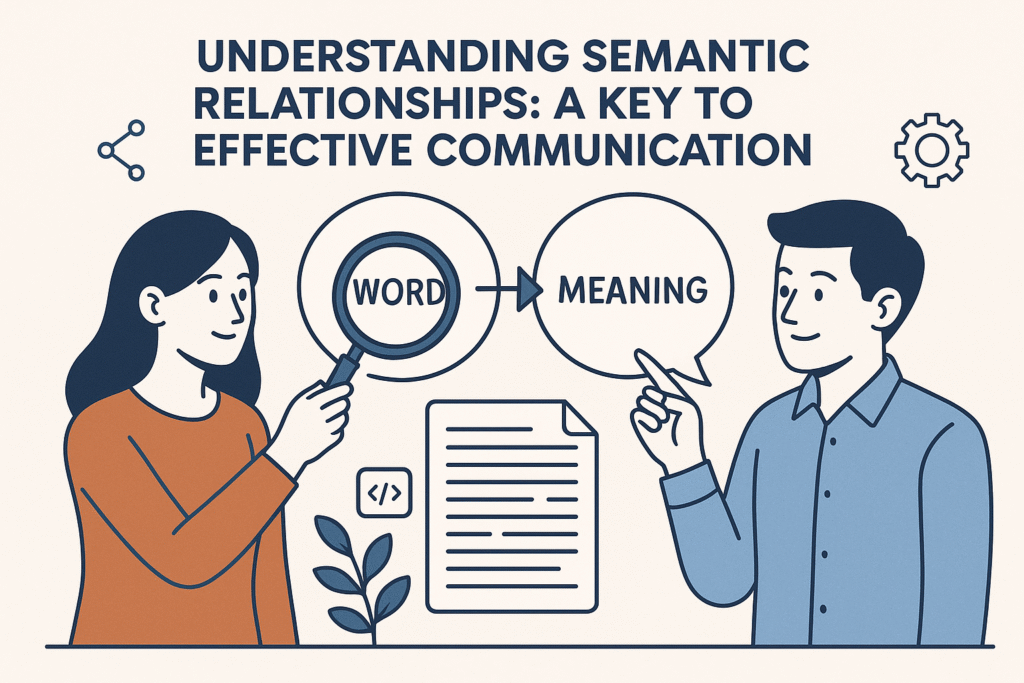 Semantic In Communication Understanding Semantic Relationships: A Key to Effective Communication ...