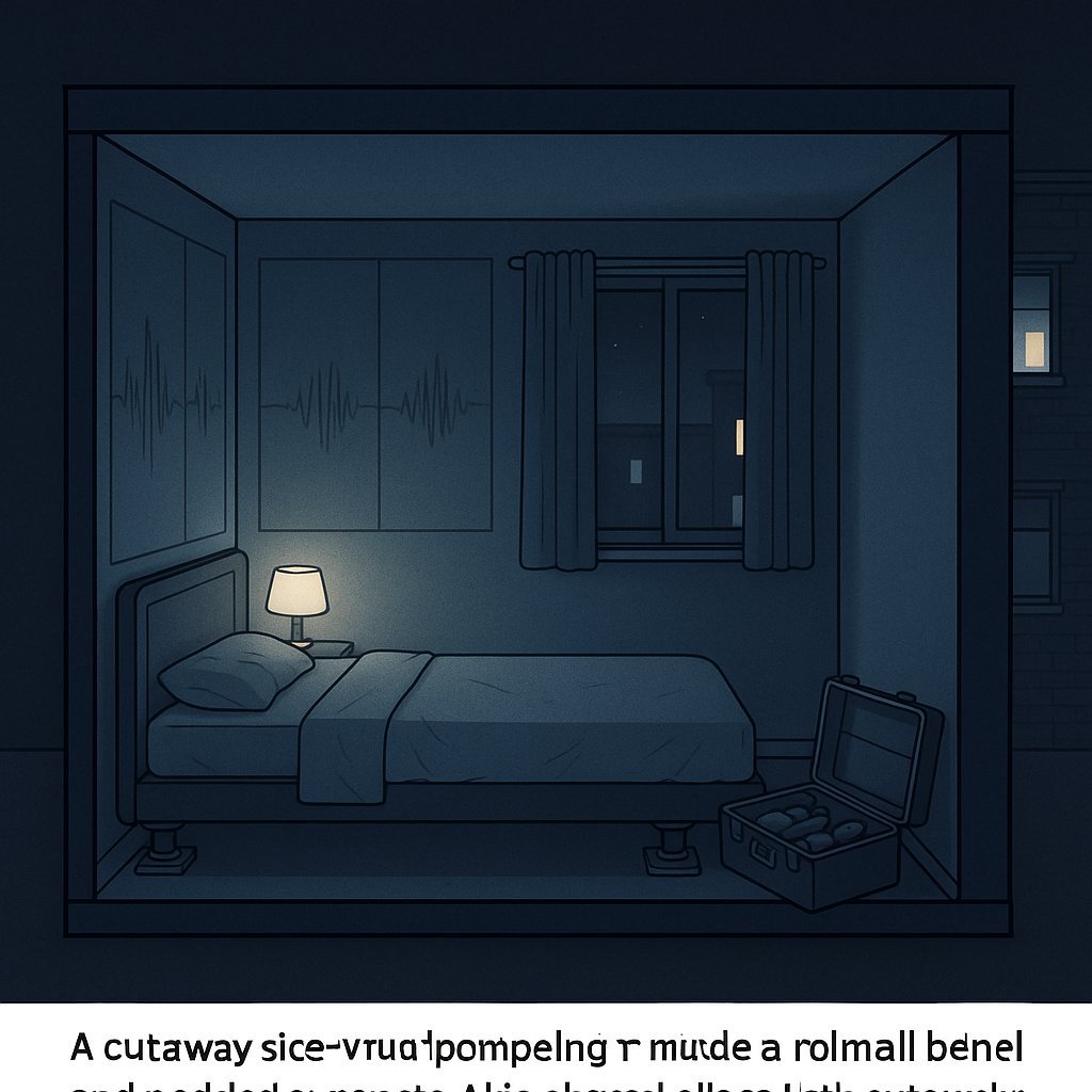 Quiet Bedroom, Loud Orgasms: Subtle Sex Techniques for Men Sharing Walls, Kids, or Roommates